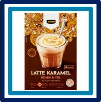 319705 Huismerk Latte Karamel 8 Stuks 136 gram