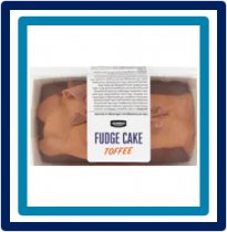 Huismerk Fudge Cake Toffee 400 gram