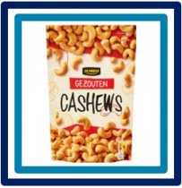 Huismerk Gezouten Cashews 200 gram
