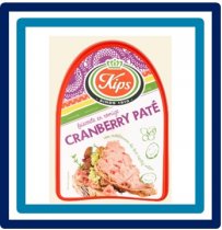 Kips Cranberry Paté 125 gram