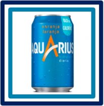 Aquarius Sabor Naranja 330 ml