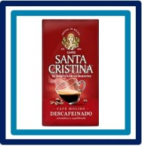 8411105000260 Santa Cristina Café Molido Descafeinado 250 gram