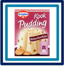 Dr. Oetker Kook Pudding Bitterkoekjes 92 gram
