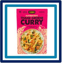 Huismerk Thaise Groene Curry 160 gram