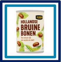 Huismerk Hollandse Bruine Bonen 400 gram Huismerk Hollandse Bruine Bonen 400 gram